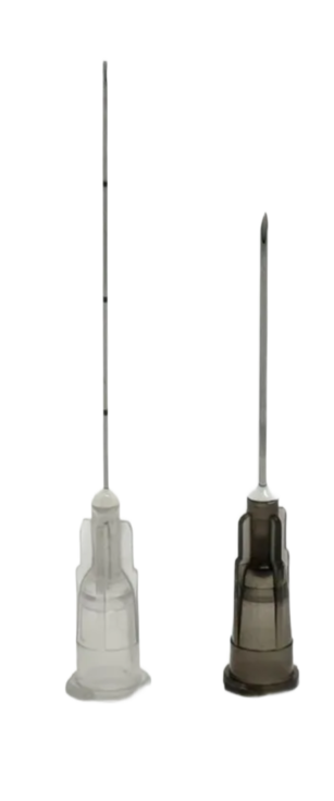 Игла медицинская атравматическая 27G*38 мм Paramed