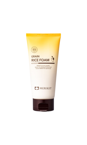 Пенка рисовая для умывания Grain Rice Foam, 180 мл/ Ronas