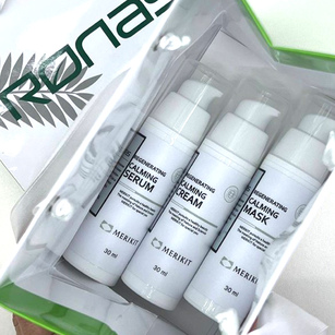 Набор для чувствительной кожи: Regenerating Calming входит: Сыворотка для чувствительной кожи - 30 мл, Крем для чуствтельной кожи - 30 мл, Маскадля чуствтельной кожи - 30 мл