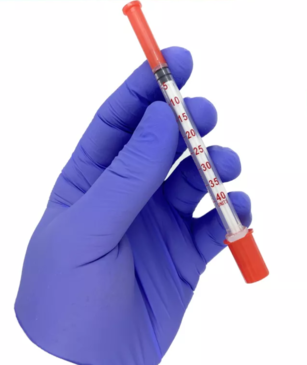 Шприц 1 инсулиновый U-40 игла 30G\0.3*8 мм, Paramed