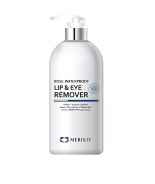 Жидкость для снятия макияжа Rose Water-Proof Lip & Eye Remover, 500 мл/ Ronas