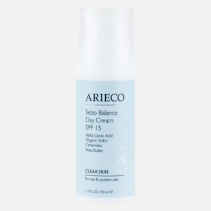Себобалансирующий дневной крем ARIECO  Sebo Balance Day Cream SPF 15 CLEAR  SKIN 50 мл
