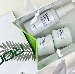 Набор для экстра увлажнения Aqua Memorize Mini (Aqua memorize skin (50 ml), Aqua memorize cream (30 мл), Aqua memorize mask (30 мл))/ Ronas