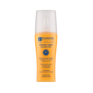 Молочко-спрей SPF 40+ для кожи тела,150 мл EMANSI